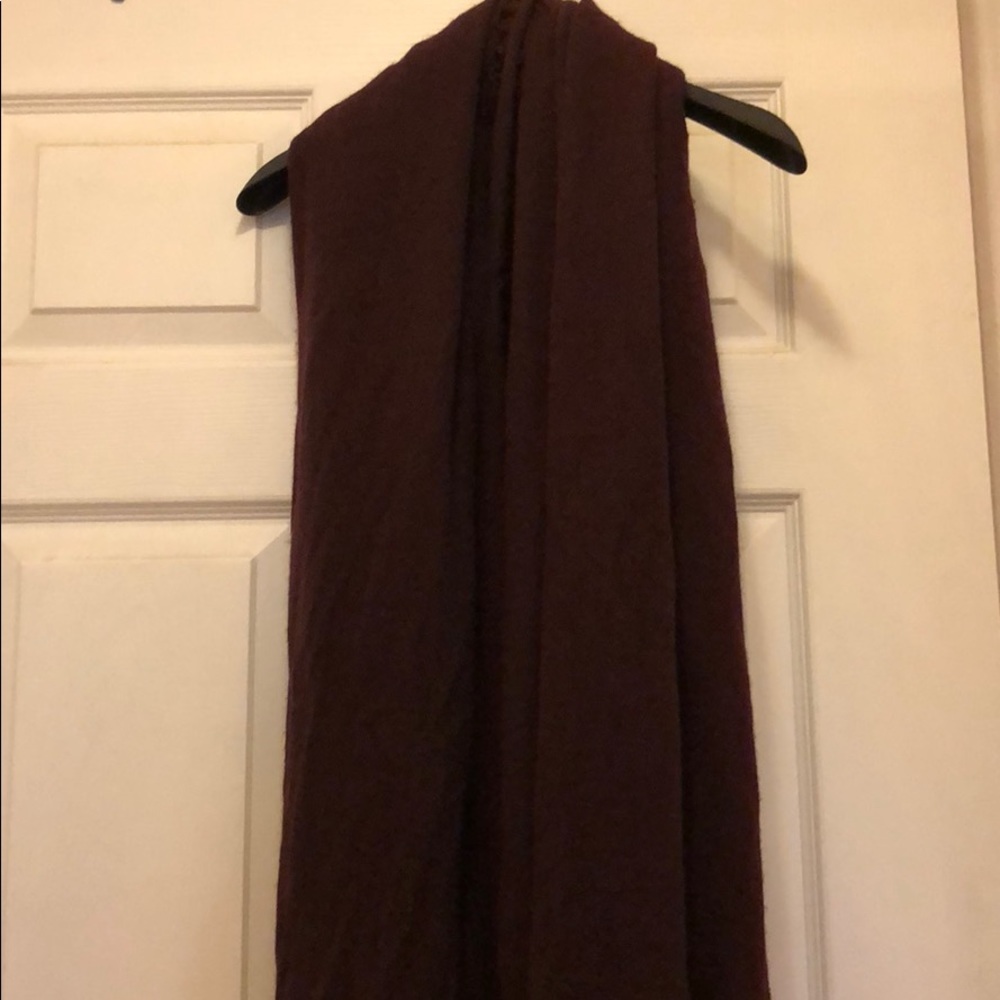 Purple scarf